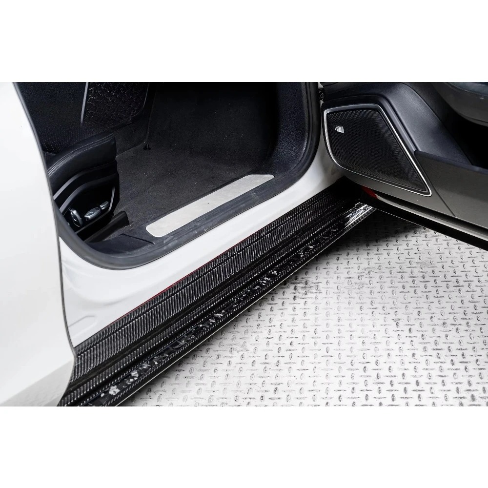New  SD-Style Carbon Fiber Side Skirts for Panamera 971 (2017-2021)-Retrofit/Upgrade